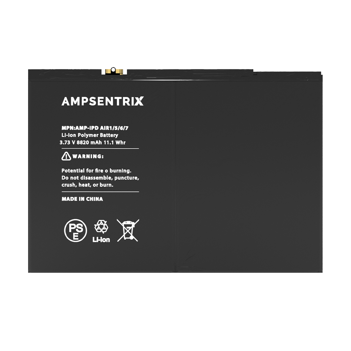 Bateria Ampsentrix iPad 5/6/7/8/9/Air 1